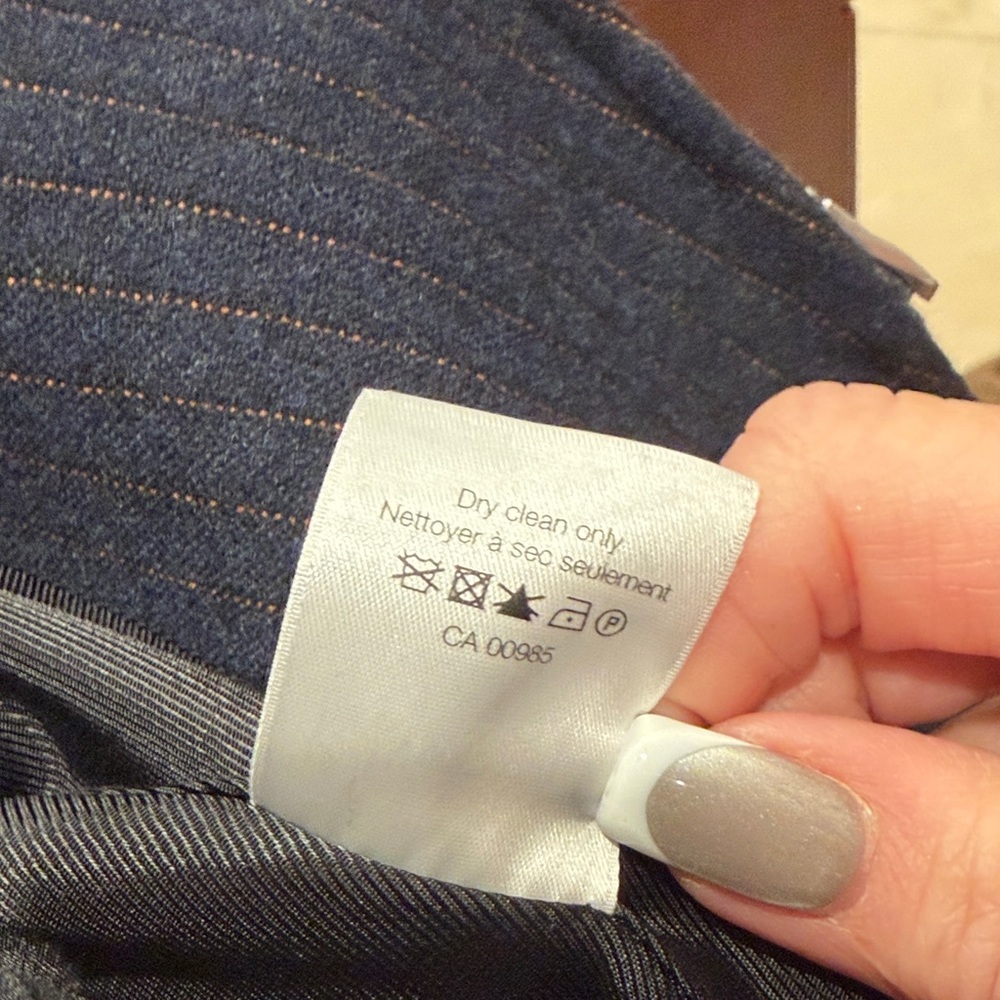Veronica Beard Navy Asymmetrical Blazer - Picture 10 of 10